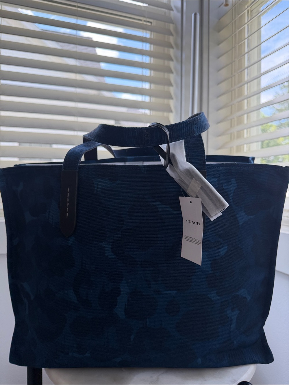NWT Coach Tote With Camo Print and Rexy [sold out] - Picture 5 of 9